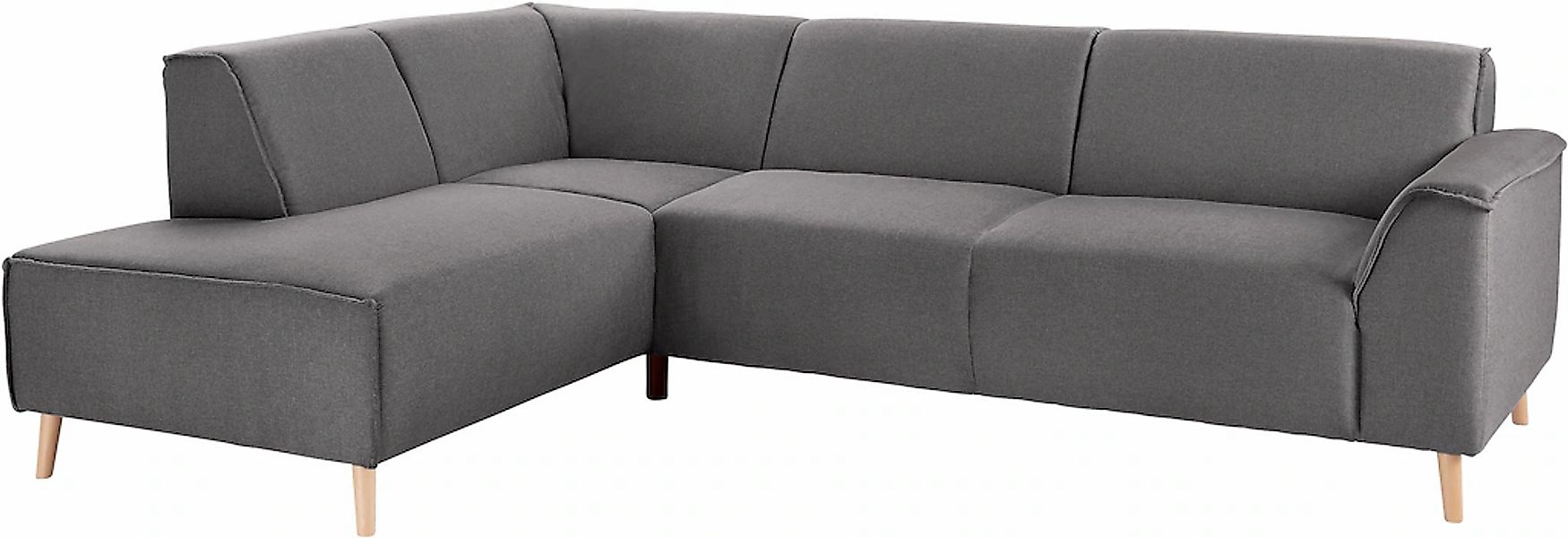 Home affaire Ecksofa "Janek Scandic Design, elegant und zeitlos, L-Form" mi günstig online kaufen