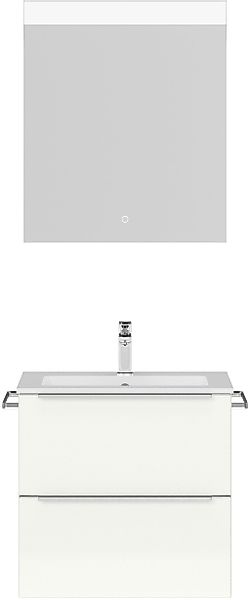 nobilia Badmöbel-Set "Levere" vormontiert, mit Soft-Close, 2 Stk. tlg. günstig online kaufen