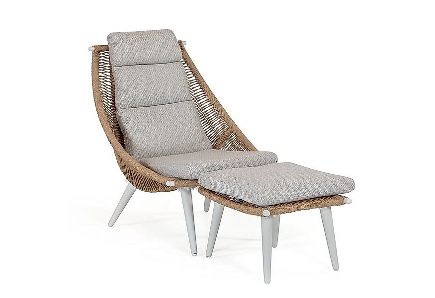 osoltus Sessel osoltus TARGON twisted SET Relax Sessel / Hocker mit Kissen günstig online kaufen