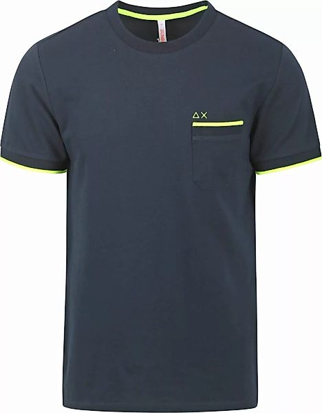 Sun68 T-Shirt Small Stripe Navy - Größe M günstig online kaufen