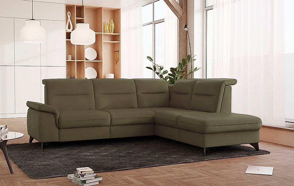 sit&more Ecksofa Astoria L-Form, wahlweise mit motorischer Relaxfunktion günstig online kaufen
