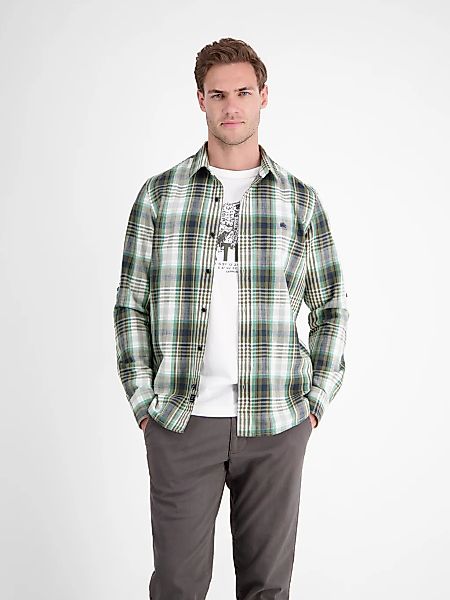 LERROS Langarmhemd "Karohemd für Herren" günstig online kaufen