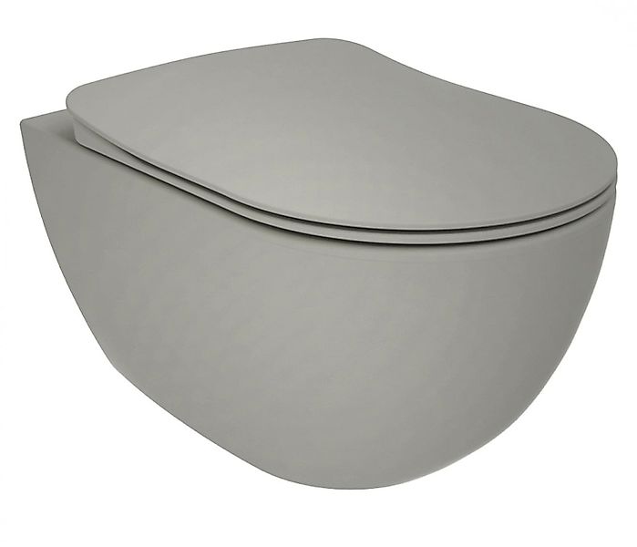 Creavit Tiefspül-WC FE322-11CG00E-0000, Spülrandlos günstig online kaufen