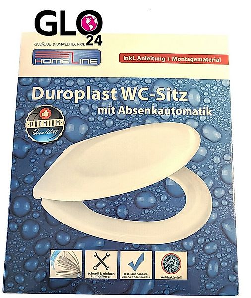 Homeline WC-Sitz Homeline WC Sitz Toilettensitz mit Absenkautomatik Metall günstig online kaufen