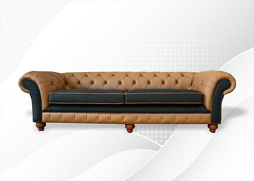 JVmoebel Big-Sofa Chesterfield Sofa hochwertig massiv Holz Handarbeit, Made günstig online kaufen
