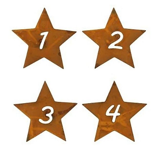 Macosa Home Adventskerze Kerzenstecker 1 bis 4 Kerzenzubehör Verzierung Adv günstig online kaufen