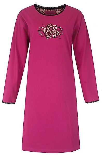Irresistible Nachthemd Damen Schlafshirt mit langem Arm (1-tlg) Baumwolle günstig online kaufen