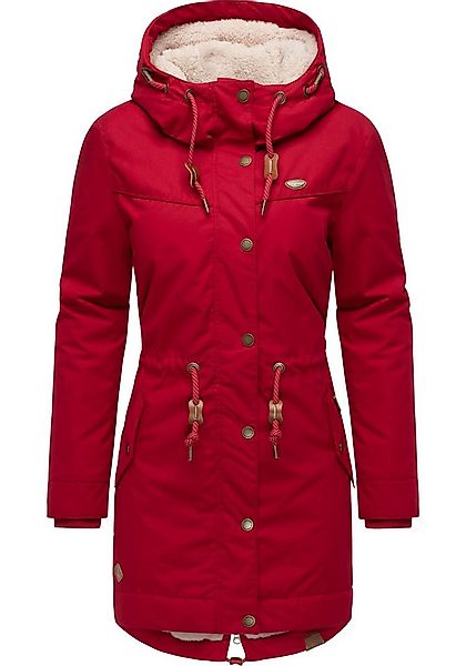 Ragwear Winterjacke YM-Canny stylischer Damen Kurzmantel Parka mit Kapuze günstig online kaufen
