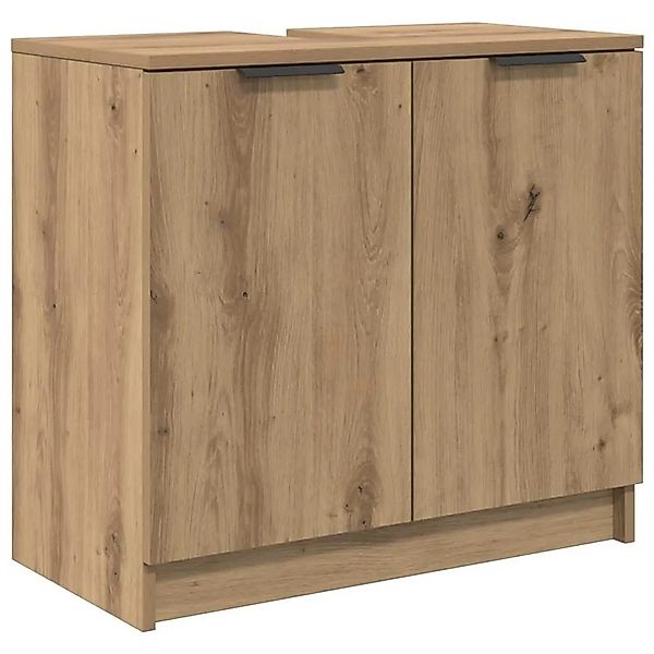 vidaXL Badezimmerschrank mit Tür Artisan-Eiche 64,5 x 33,5 x 59 cm 880744 günstig online kaufen