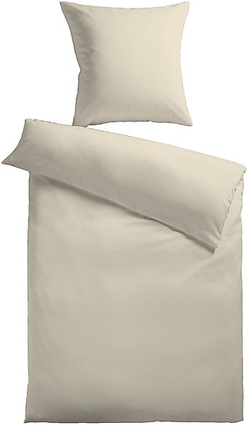 KiNZLER Bettwäsche "Mikrofaser Fleece" 2 Stk. tlg. Uni Farben, angenehm war günstig online kaufen