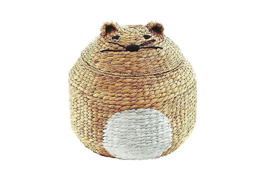 Kobolo Wäschekorb Aufbewahrungskorb Spielzeugkorb Korb KITTY (mit Deckel) günstig online kaufen