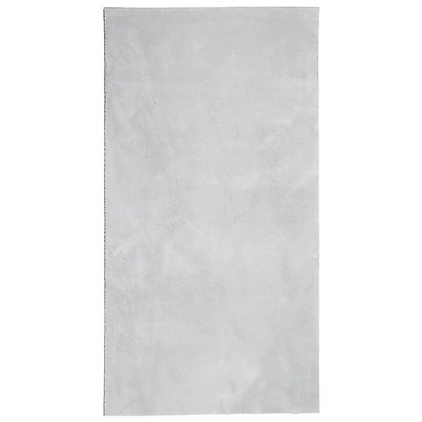 vidaXL Teppich HUARTE Kurzflor Weich und Waschbar Grau 80x150 cm 375071 günstig online kaufen