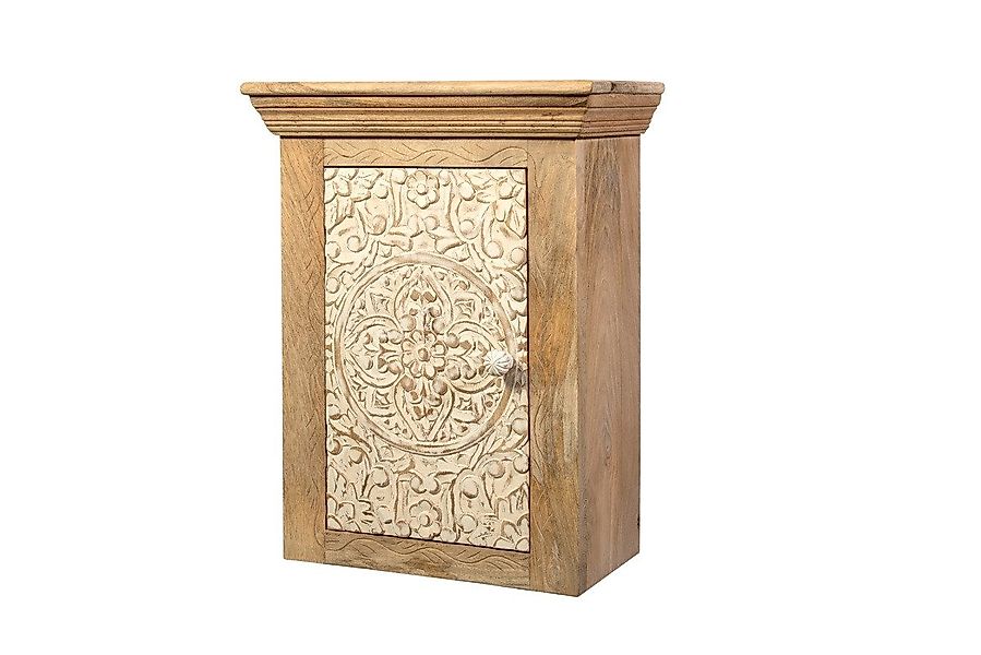 Main Möbel Hängeschrank Badoberschrank 45x60cm 'Tibet' Mango natur & weiß a günstig online kaufen