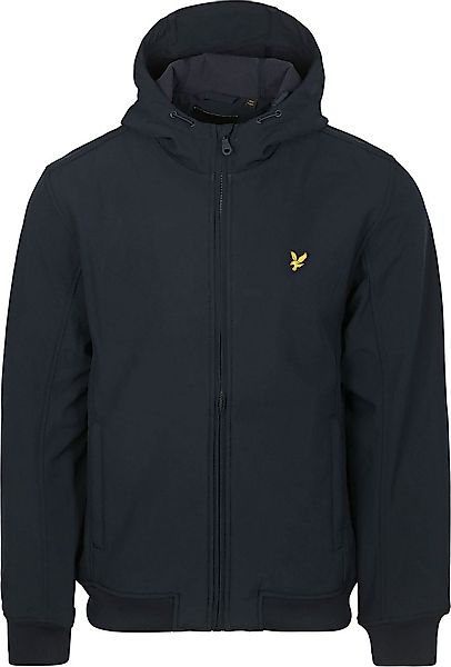 Lyle & Scott Jacke Softshell Fleece Marine - Größe M günstig online kaufen