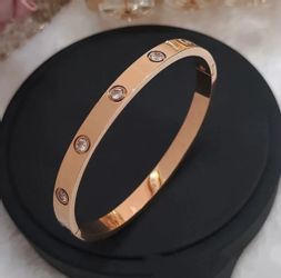 Lale Collection® Armreif Edelstahl-Armreif Strass Accessoire günstig online kaufen