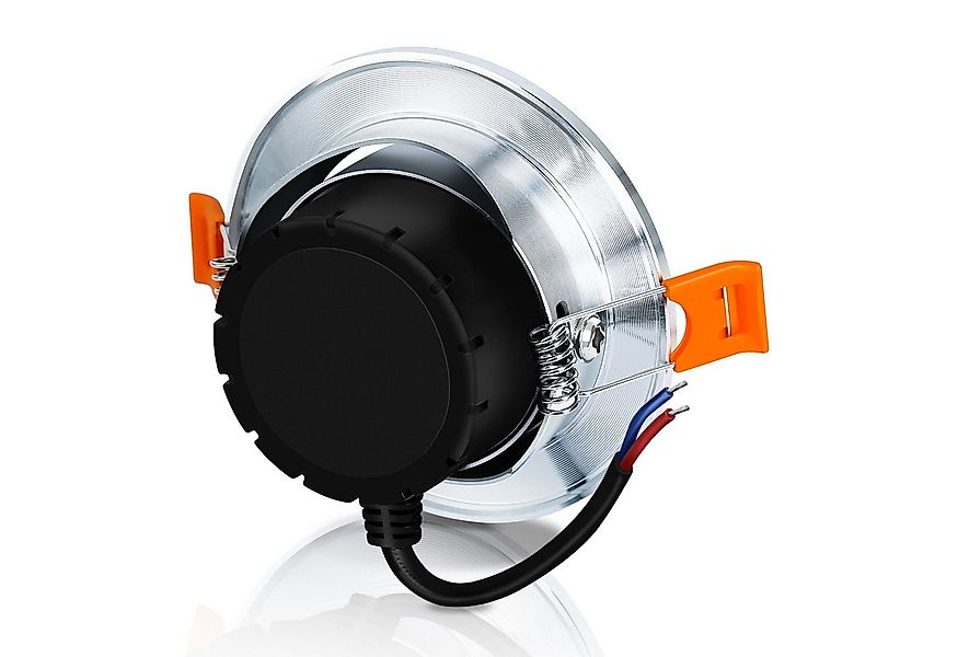 Clanmacy LED Einbauleuchte 3W LED Einbaustrahler LED Einbauspot Warmweiß 10 günstig online kaufen