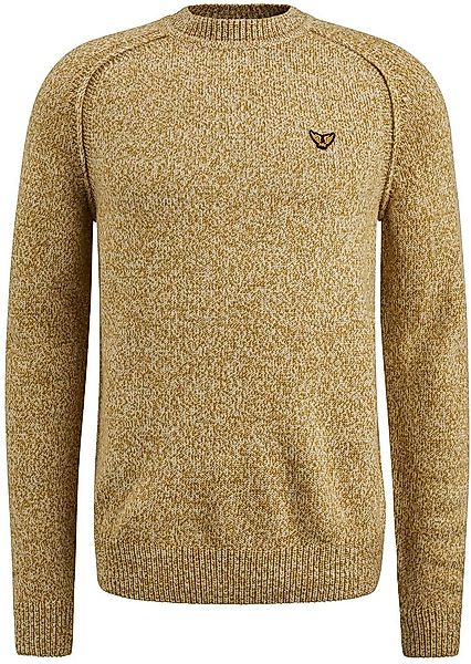 PME Legend Pullover Wool Mix Melange Gelb - Größe XL günstig online kaufen