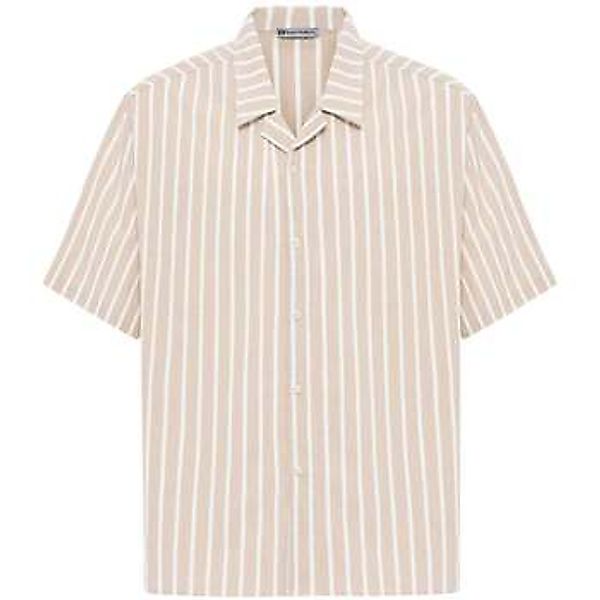Dandalo  Hemdbluse Job Relaxed Fit Lapel Collar Striped Shirt günstig online kaufen