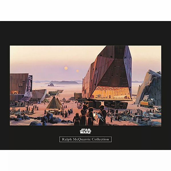 Komar Poster Star Wars Classic RMQ Java Market Star Wars B/L: ca. 40x30 cm günstig online kaufen