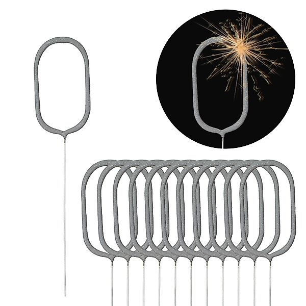 CEPEWA Geburtstagskerze Wunderkerze Zahl Null 2er günstig online kaufen