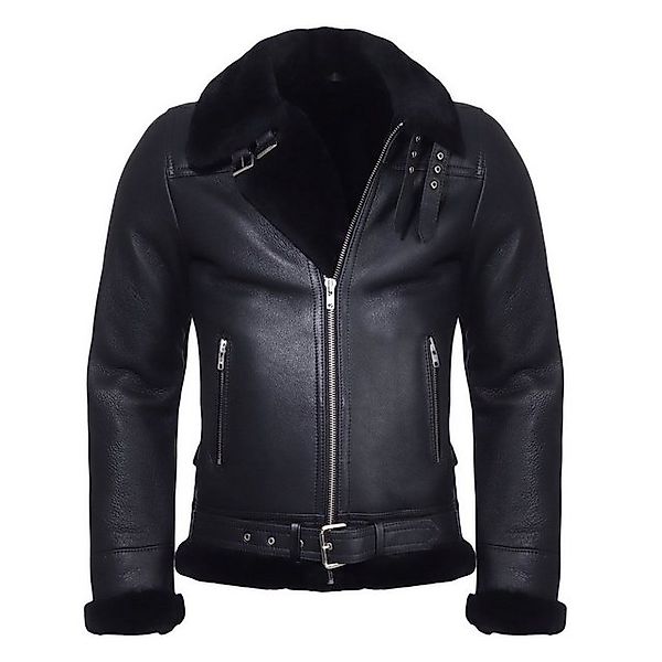 Hollert Lederjacke Herren Lammfelljacke JAMES Merino günstig online kaufen