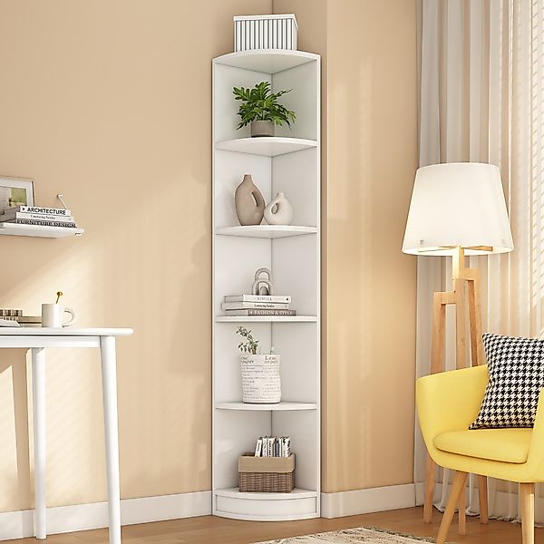Flieks Bücherregal Hochschrank Holzschrank Lagerregal, B42/T30/H180 günstig online kaufen