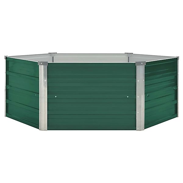 vidaXL Hochbeet Hochbeet 129x129x46 cm Verzinkter günstig online kaufen