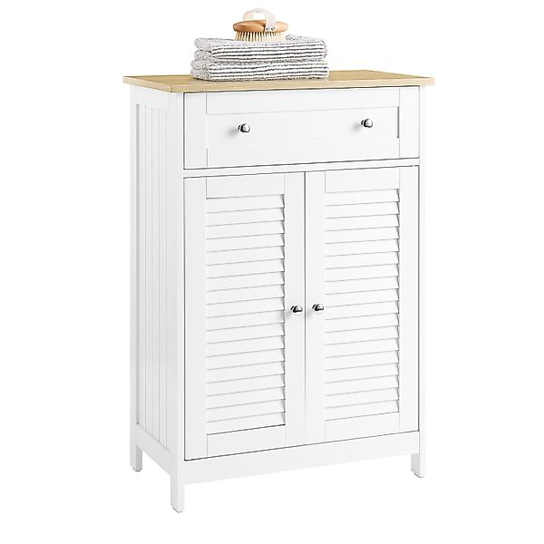 SoBuy Badkommode mit Schublade Badezimmerschrank Sideboard Flurschrank FRG2 günstig online kaufen
