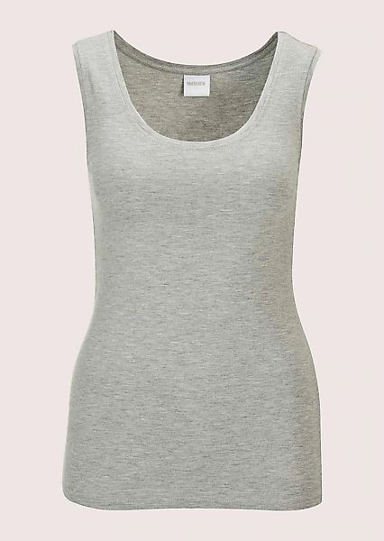 MADELEINE Trägertop "Tanktop Tanktop mit breiten Trägern" Glatte Jerseyware günstig online kaufen