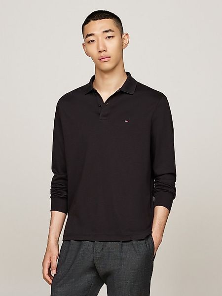 Tommy Hilfiger Langarm-Poloshirt L/S LIQUID COTTON REG POLO mit Jersey und günstig online kaufen