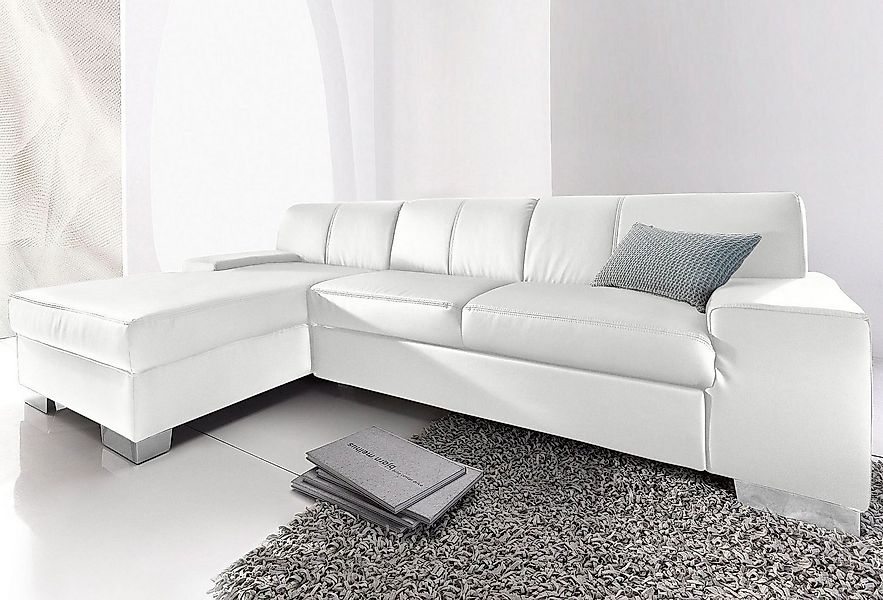 DOMO collection Ecksofa Star, zeitlose Formensprache, elegante Optik, Breit günstig online kaufen