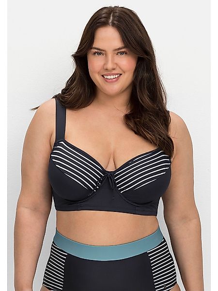 Sheego Bügel-Bikini-Top Große Größen, mit Bügeln, günstig online kaufen