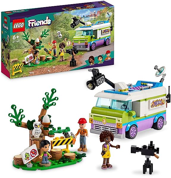 LEGO® Nachrichtenwagen (41749), LEGO® Friends Konstruktionsspielsteine, günstig online kaufen