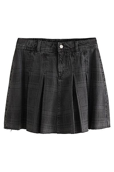Next Jeansrock Denim-Minirock mit Falten (1-tlg) günstig online kaufen