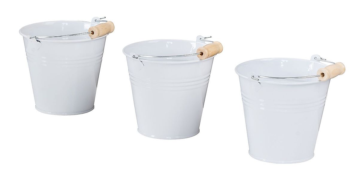 Levandeo® Kräutertopf, 3er Set Pflanztopf Metall günstig online kaufen