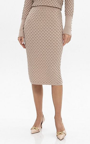 Passioni Strickrock aus strukturiertem Strick günstig online kaufen