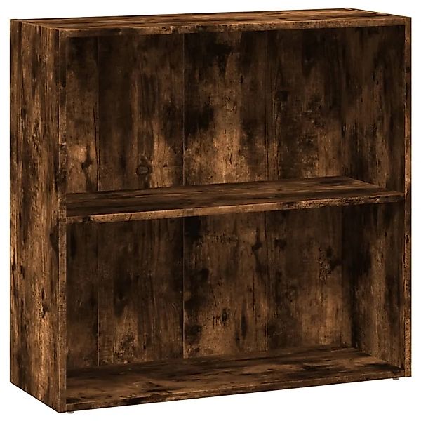 vidaXL Bücherregal Räuchereiche 80x30x77 cm Holzwerkstoff 857926 günstig online kaufen