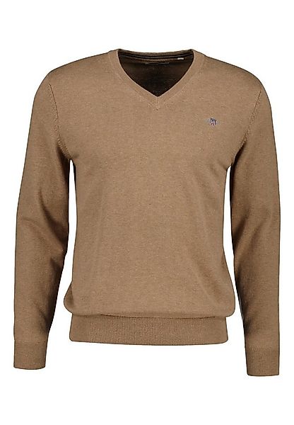 Gant Strickpullover Pullover Classic Strickpullover V-Neck (1-tlg) günstig online kaufen