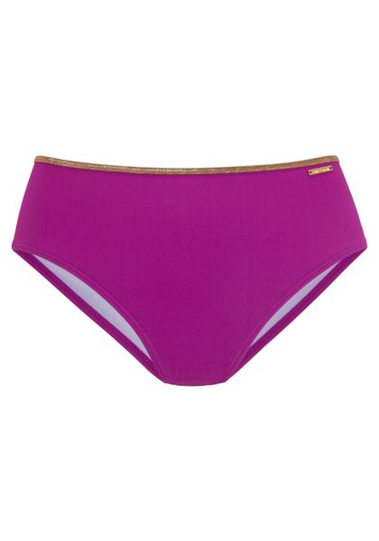 Bruno Banani Bügel-Bikini-Top "Milano" mit kupferfarbenen Paspeln günstig online kaufen