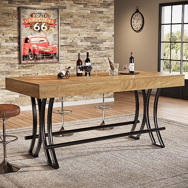 Tribesigns Bartisch Industrial Design, 160x70 x90 günstig online kaufen