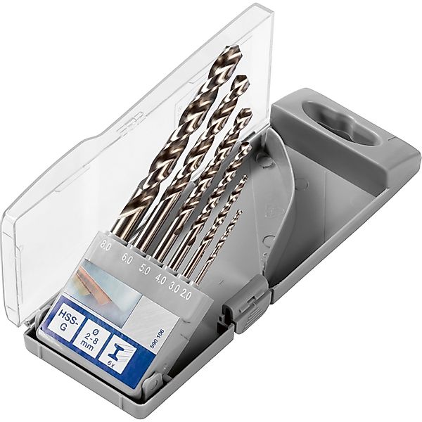 LUX-TOOLS HSS-G Bohrer-Set 6-teilig günstig online kaufen