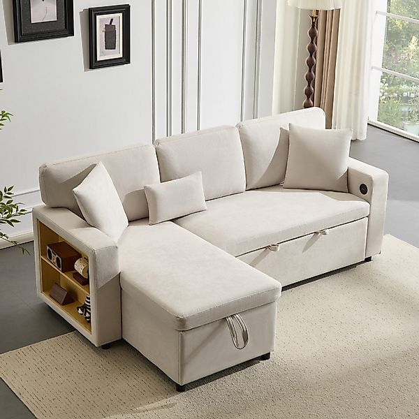 Merax Ecksofa L-Form Sofa, Loungesessel mit günstig online kaufen