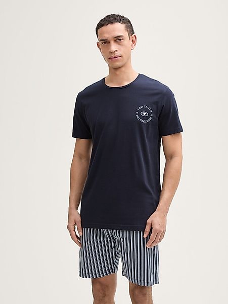 TOM TAILOR Pyjama Pyjama-Set aus Baumwollle günstig online kaufen