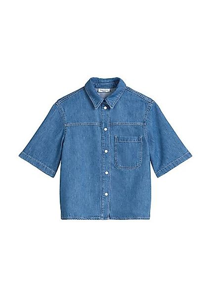 Marc O'Polo DENIM Klassische Bluse Denim Blouses Shortsleeve günstig online kaufen