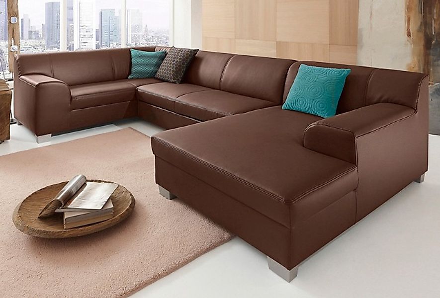 DOMO collection Wohnlandschaft »Amando in vielen Bezugsvarianten, auch in L günstig online kaufen