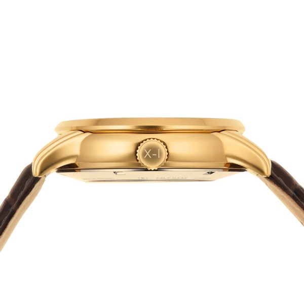 S&T Design Automatikuhr Herrenuhr Lederarmband Edelstahl günstig online kaufen