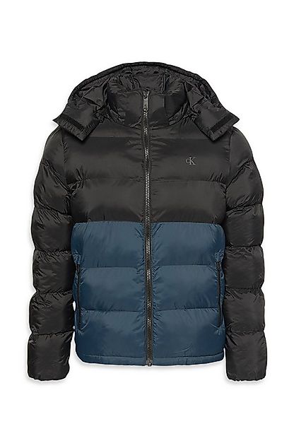 Calvin Klein Jeans Steppjacke LS NYLON COLOR BOCK PUFFER JKT Mit Rundhalsau günstig online kaufen