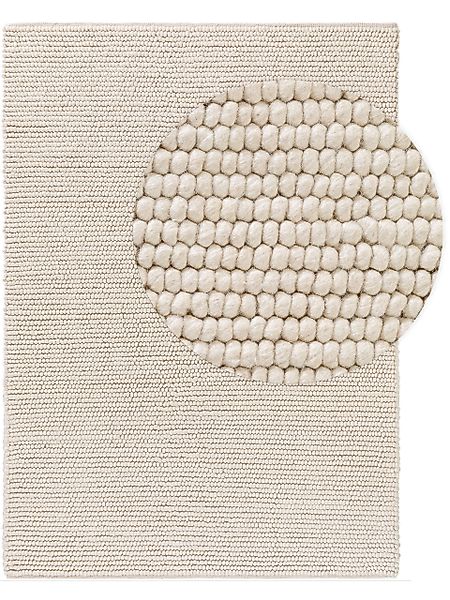 benuta Wollteppich Beads, rechteckig, Höhe: 11 günstig online kaufen