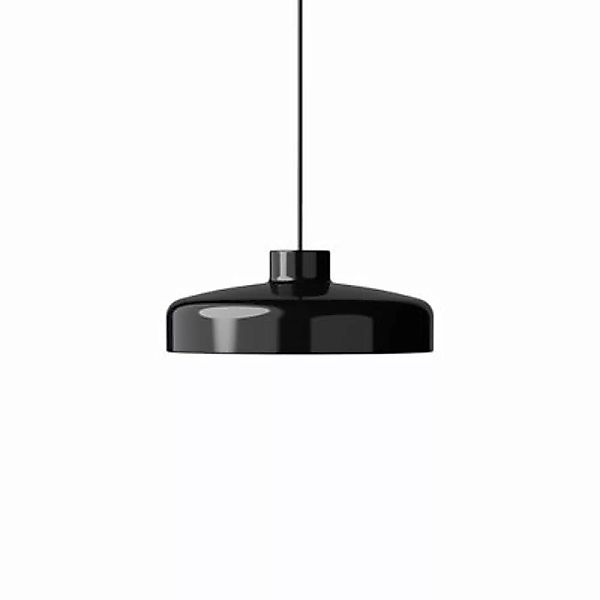 Pendelleuchte Lacquer LED Medium metall schwarz / Ø 33 x H 12,3 cm - NINE - günstig online kaufen