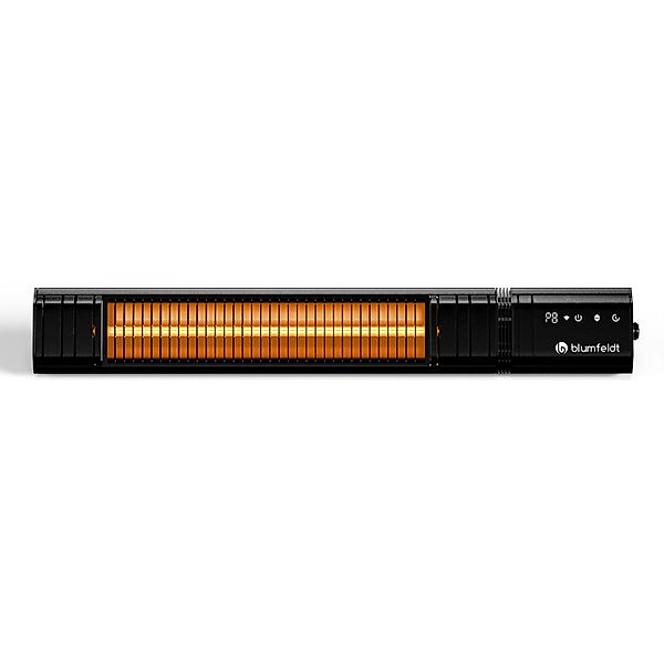 Blumfeldt Gold Bar Slim 2000 W Heizstrahler 9 Heizstufen WiFi-Funktion Touc günstig online kaufen